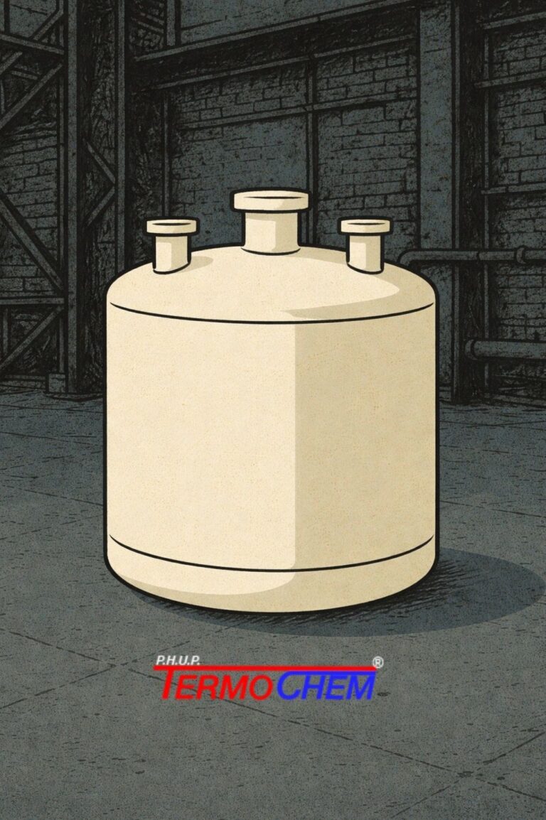 Zbiorniki odporne na korozję i agresywne media.